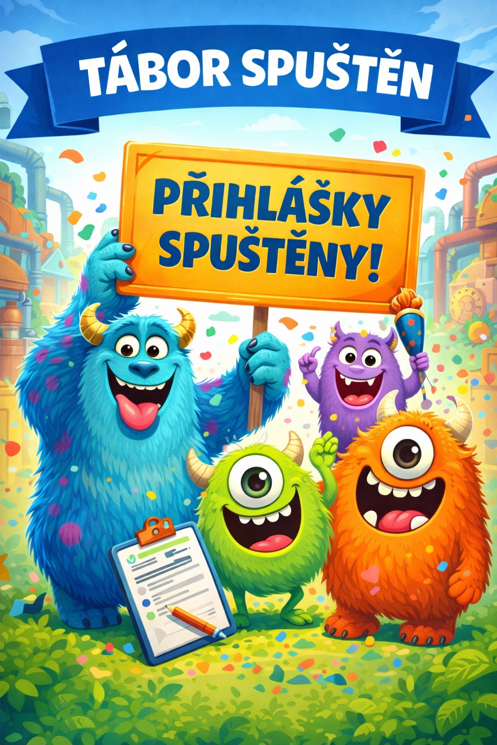 Rezervace na Velký tábor 2026!!